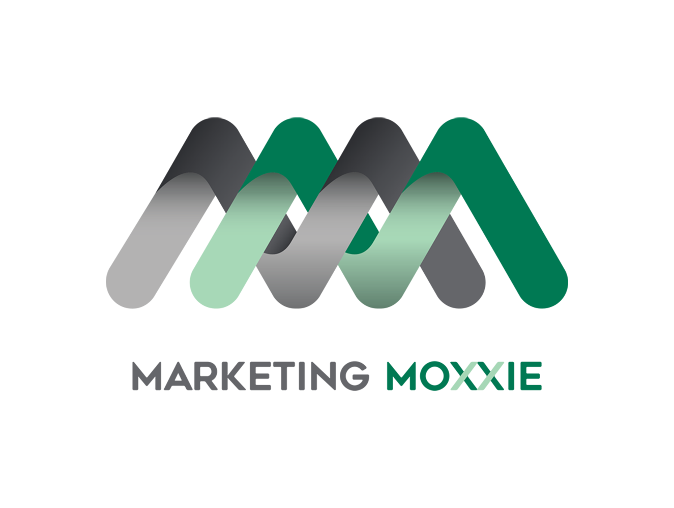 Moxxie logo, four color version